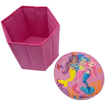 

Disney Úložný box na hračky s víkem – Mořské panny