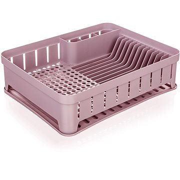 

BANQUET Odkapávač na nádobí myKITCHEN Color 40 × 31 × 12 cm, plastový, růžový