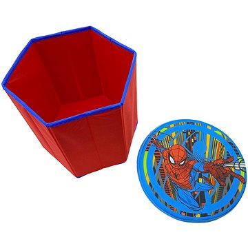 

MARVEL Úložný box na hračky s víkem Spiderman 2