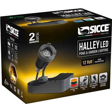 

SICCE HALLEY LED 3.7 W 12 V - c jezírkové osvětlení včetně barevných čoček