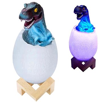 

Verk LED lampa dinosauří vejce tyranosaurus