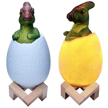 Verk LED lampa dinosauří vejce parasaurolophus