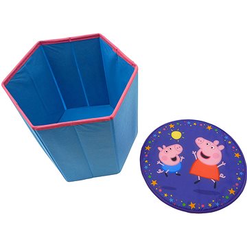 

DISNEY Úložný box na hračky s víkem - Prasátko Peppina