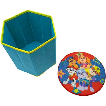 

DISNEY Úložný box na hračky s červeným víkem - Tlapková patrola