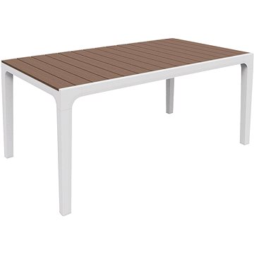 

KETER Stůl zahradní Harmony bílý / cappuccino 160 cm