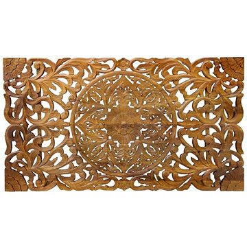 

Lakšmi Obraz na zeď Retro 160 × 90 × 3 cm ručně vyřezávaný z masivu mango