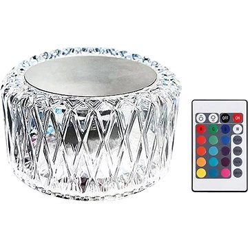 

Verk Křišťálová dotyková stolní LED lampa - RGB kulatá
