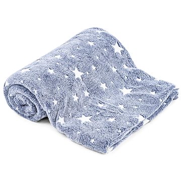 

LEVENTI Svítící deka šedá