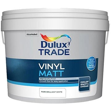 

Dulux Vinyl Matt PBW, bílá 10 l