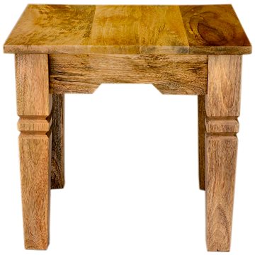 

LAKŠMI odkládací stolek Guru 45 × 40 × 45 cm z mangového dřeva - Mango Natural