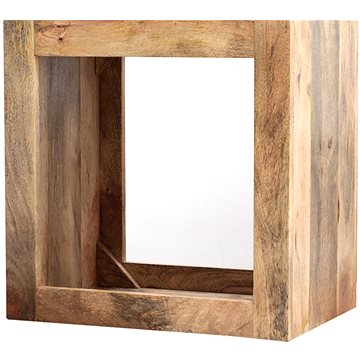 

LAKŠMI odkládací stolek Hina 50 × 50 × 35 cm z mangového dřeva - Mango Natural