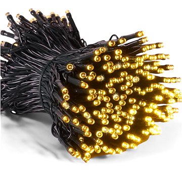 

Vnitřní vánoční řetěz 5 m 50 LED, teple bílý, 8 programů