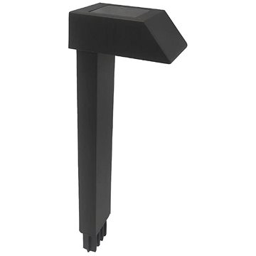 

Entac Zahradní solární sloupek 29 cm, zapichovací, černý, bílé světlo