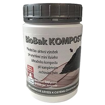 

BIOBAK Přípravek - bakterie do kompostu, 500 g