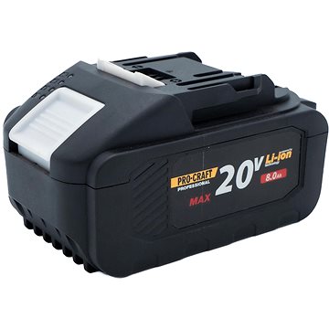 

Procraft 20/8 Baterie akumulátorová 20V Li-ion, 8000mAh