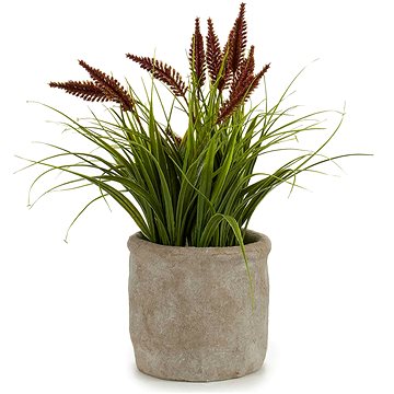 

Ibergarden Umělá tráva v betonovém květináči 30 cm