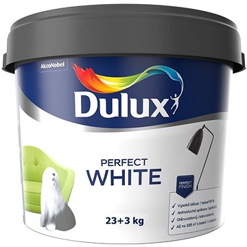 

Akzo Nobel Dulux Perfect White 23 + 3 kg