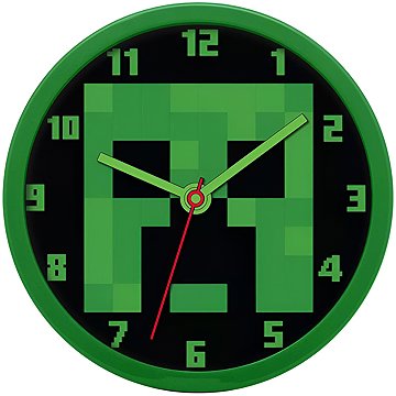 

Excellent Nástěnné hodiny - Minecraft