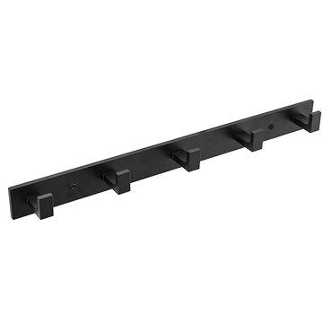 

DuraHome Věšák nástěnný, 5 háčků, Tingo 51056, černý