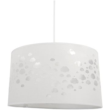 

Ostaria Lustr do dětského pokoje bílý s mráčky 40 × 23 cm