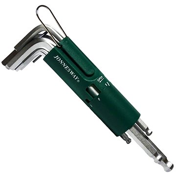 

Jonnesway H05ST108S Dlouhé imbusové klíče s kuličkou 2-10 mm 8 ks