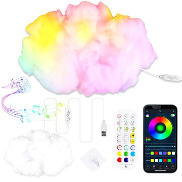 

Aga Bouřkový mrak s RGB LED osvětlením