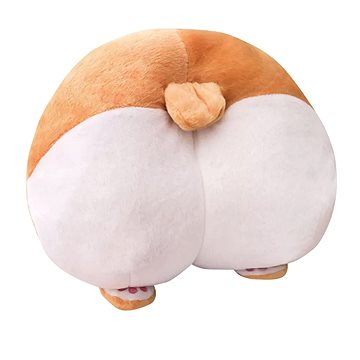 

Daklos Roztomilý plyšový polštář pes corgi zadek s kapsami - 30 × 40 cm