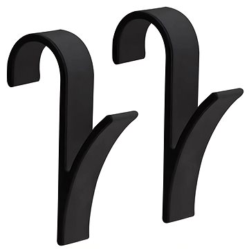 

Verk 01756 Závěsný háček do koupelny 2 ks, černý