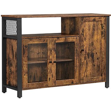 

Houseland Úložná skříňka Vasagle Vinnie 110 cm, hnědá