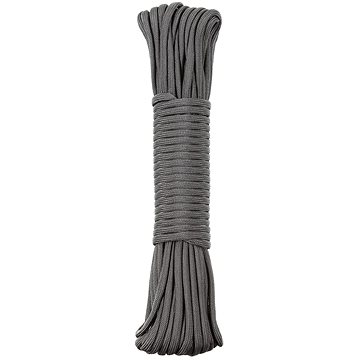 

MFH Parachute cord 5 mm × 15,24 m šedé