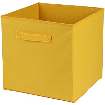 

DOCHTMANN Box do kallaxu, úložný box manšestr, žlutý 31 × 31 × 31 cm