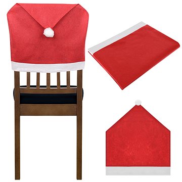 

ISO Vánoční potahy na židli 6 × + ubrus Santa Claus 172 × 130 cm