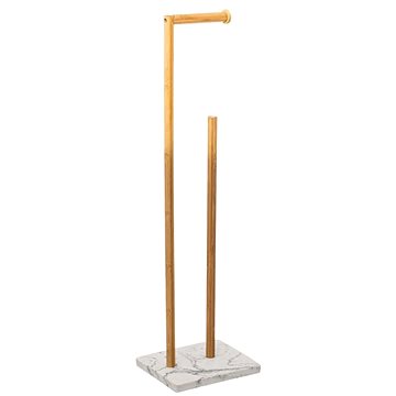 

5Five Bambusový stojan a držák na toaletní papír, 78 cm