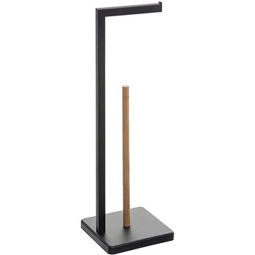 

5five Černý stojan na toaletní papír, 64,5 cm, Natureo
