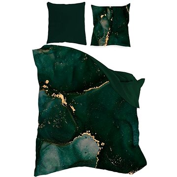 

Faro Povlečení satén 140 × 200 + 70 × 90 Minerals zelené