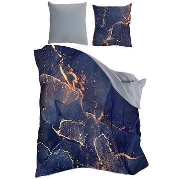 

Faro Povlečení satén 140 × 200 + 70 × 90 Minerals modré