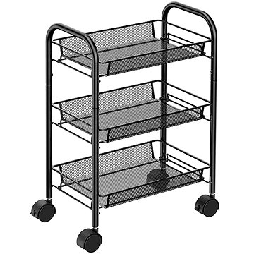 

APT AG952 Regál na kolečkách 64 × 44 × 26 cm černý