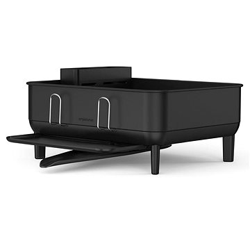 

Simplehuman Compact, rám z černé oceli, černý plast, FPP