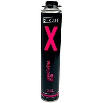 

STROXX Lepicí PUR pěna na XPS, EPS a parapety 750 ml