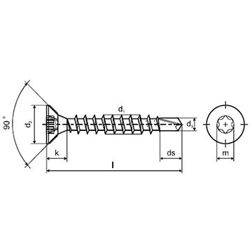 

WT WINTECH Samovrtný vrut ZH T 6 dr. 4,0 × 60 ZZ / balení 400 ks