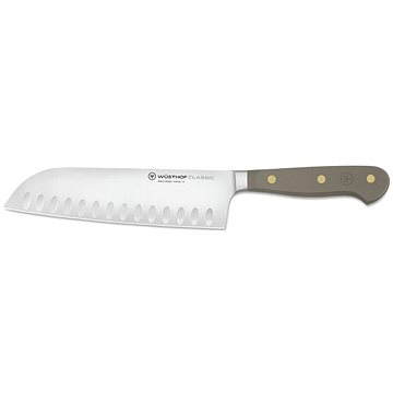 

WÜSTHOF CLASSIC COLOUR Nůž Santoku s dutými výbrusy, Velvet Oyster, 17 cm