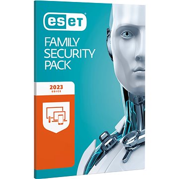 ESET Family Security Pack pro 3 počítače a 3 mobilní zařízení na 12 měsíců (BOX) - Internet Security