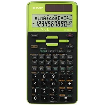 

SHARP EL-531TG zelená