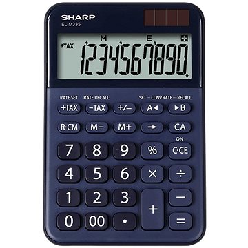 SHARP EL M 335 modrá