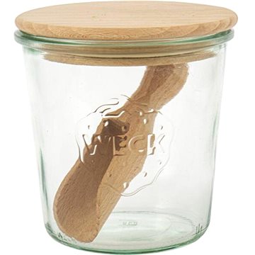 

Weck Dóza na potraviny s dřevěnou lopatkou 0,5 l