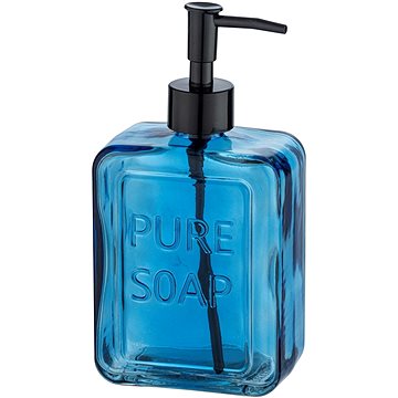 

Wenko PURE 550 ml skleněný modrý