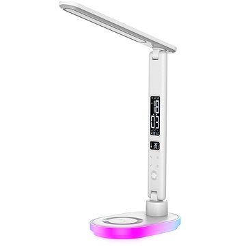 

WILIT UL-U20 LED Stolní lampa, bezdrátové nabíjení 10W, RGB base