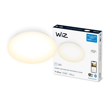 

WiZ Dimmable Adria stropní svítidlo 17W teplá bílá