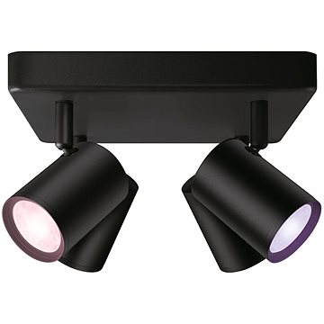 

WiZ IMAGEO Colors 4x5W čtverec černá