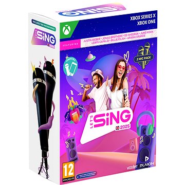 

Lets Sing 2025 + 2 mikrofony - Xbox Series X